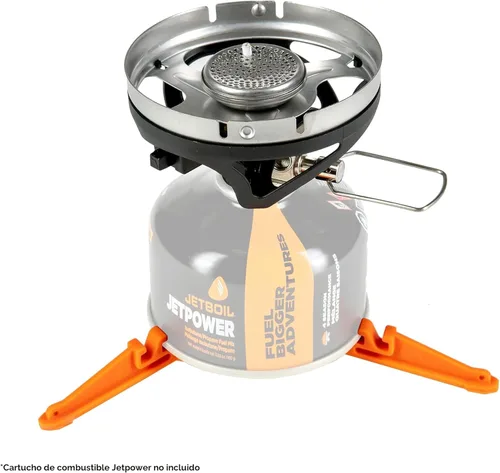 Vista 7 de Jetboil MiniMo - Sistema de cocina para estufa de camping y mochileros con control de calor ajustable