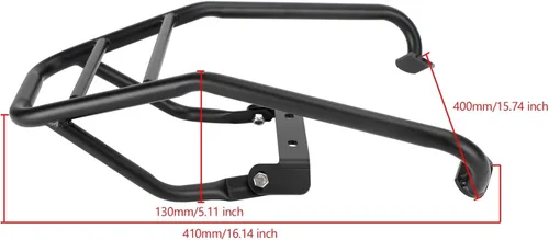 Vista 7 de Portaequipajes trasero portaequipajes para Du&Cati Scrambler 1100 para Special Sport PRO 18-20 Asiento trasero de motocicleta