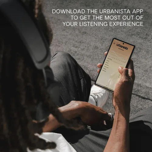 Vista 5 de Urbanista Powerfoyle - Auriculares con cancelación activa de ruido con energía solar y tiempo de reproducción infinito, auriculares inalámbricos