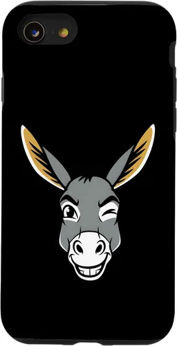 Vista 18 de Funny Wild Donkey Animal Lover Humor Design Gift Men Women Case for iPhone XR