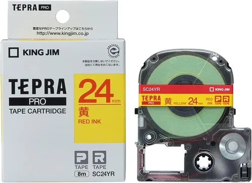 Vista 23 de King Jim Tepra PRO SC6B Color Label 0.236 in Cartucho de cinta azul