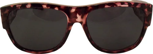 Vista 4 de Se ajustan sobre gafas de sol en colores tortuga, desgaste sobre gafas graduadas, polarizadas
