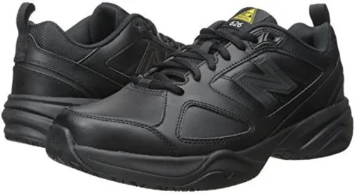 Vista 8 de New Balance Zapato industrial antideslizante 626 V2 para hombre Negro/Negro