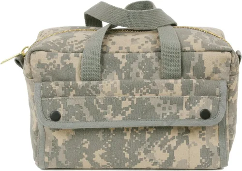 Vista 4 de Rothco Bolsa de herramientas mecánicas con cremallera de latón ACU Digital Camo