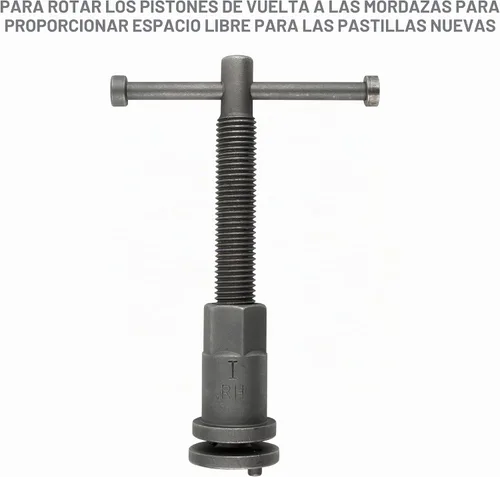 Vista 4 de OEMTOOLS 27111 Juego de herramientas de freno de disco, 11 adaptadores, para la mayoría de las pinzas de pistón nacionales/importadas