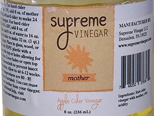 Vista 3 de HOZQ8-915 sidra suprema madre del vinagre, amarillo