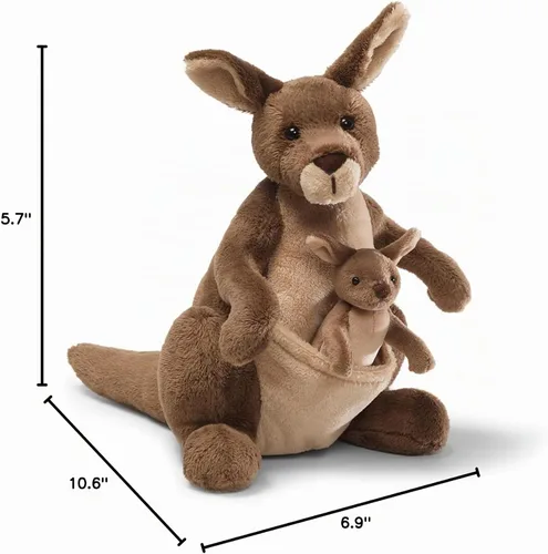 Vista 3 de Peluche de bebé Gund. , Marrón Beige