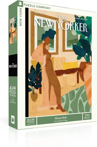 Vista 7 de New York Puzzle Company - Tienda de esquí New Yorker - Rompecabezas de 750 piezas Tienda de esquí 750 piezas
