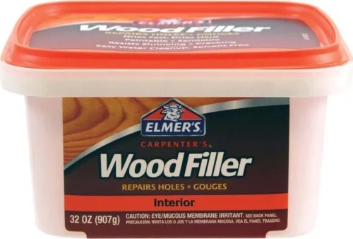 Vista 2 de Elmer's E842L - Relleno de madera interior de carpintero; 32 onzas; 1 cuarto de galón