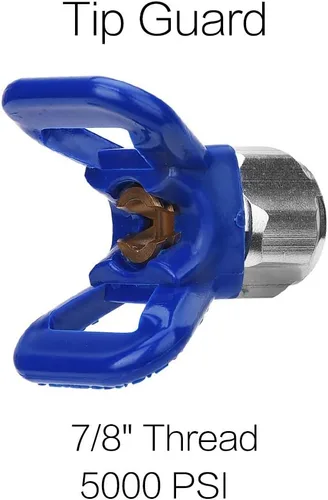 Vista 3 de FUNTECK Pistola pulverizadora sin aire compatible con pulverizadores de pintura sin aire Graco, incluyendo punta 517 y boquilla Gurad, 3600 PSI