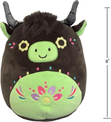 Vista 2 de Squishmallows Peluche Kellytoy de 8 pulgadas, con licencia oficial, juguete de peluche suave y blando coleccionable, regalo para niños, niñas