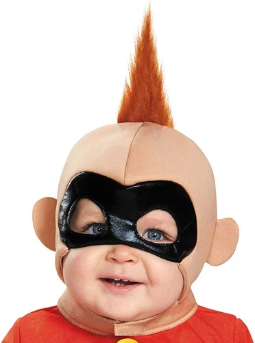 Vista 2 de Disfraz infantil de Baby Jack Jack Deluxe, Rojo