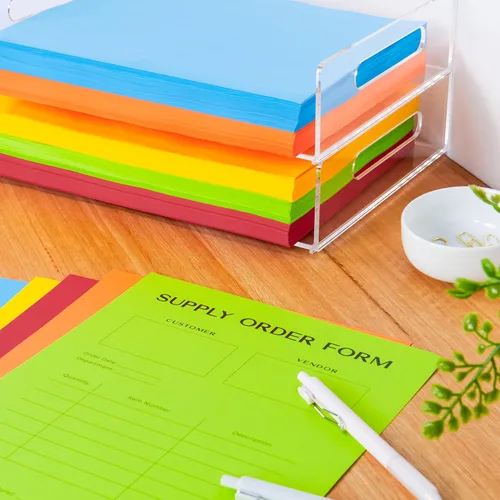 Vista 4 de Astrobrights Mega Collection, papel de colores, surtido de 5 colores "clásico", 625 hojas, 24 lb/89 gsm, 8.5 x 11 pulgadas, más hojas (91623)