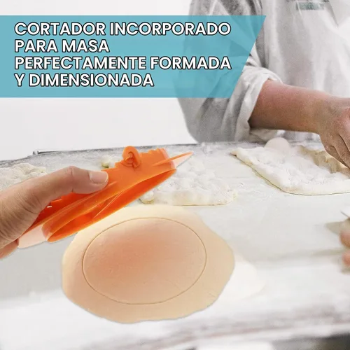 Vista 6 de Zoie + Chloe 3 – Juego de moldes para masa de pizza calzone y empanadas