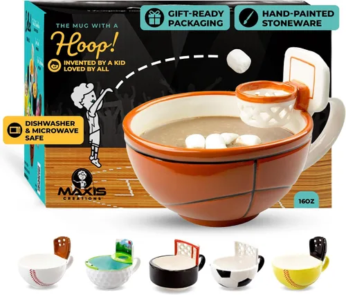 Vista 13 de MAX'IS Creations Taza de café con guante de béisbol para entrenador, niños de 8 a 14 años, hombres y mujeres, regalos y accesorios de béisbol