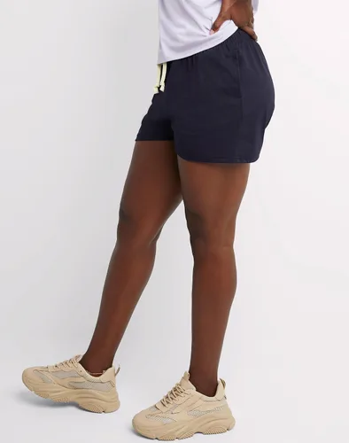 Vista 2 de Hanes Essentials Cordón de algodón, pantalones cortos ajustables para mujer