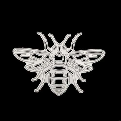 Vista 7 de Plantilla de troqueles de corte de metal de abeja, álbum de recortes, álbum de recortes, sello de tarjetas de papel, decoración en relieve