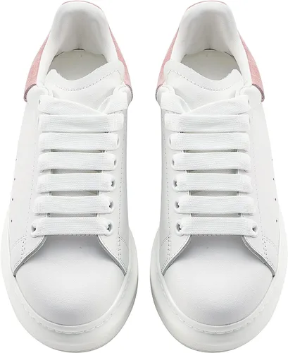 Vista 3 de Clatform - Zapatos de plataforma para mujer con cordones bajos
