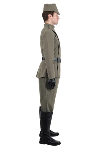 Vista 4 de Disfraz para Hombre de Oficial Imperial Verde de Star Wars Multicolor