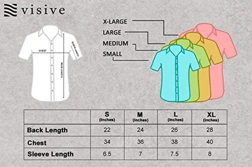 Vista 7 de Visive Camisas hawaianas para niños de manga corta estampada con botones