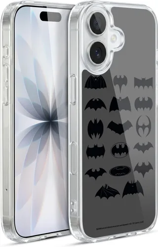 Vista 176 de Head Case Designs Funda de gel con licencia oficial de Batman DC Comics Bat Signal Logos [protección de grado militar] compatible con Apple iPhone 7