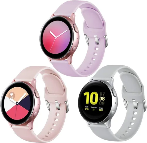 Vista 20 de Lerobo - Bandas compatibles con Samsung Galaxy Watch Active/Active 2 de 1.57 y 1.73 pulgadas/Galaxy Watch 1.65 pulgadas. Correa de reloj para Arena
