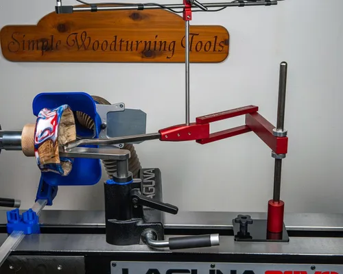 Vista 9 de Sistema de ahuecado simple - Acepta todo Simple Woodturning Tools.