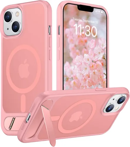 Vista 37 de Funda para iPhone 11 con compatibilidad magnética, [Soporte invisible incorporado][Compatible con MagSafe]