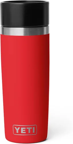 Vista 34 de YETI Rambler - Botella de viaje de 8 onzas, acero inoxidable, aislada al vacío con tapa a prueba de fugas, color negro