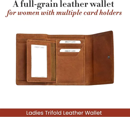 Vista 2 de Style n Craft Trifold Leather Wallet