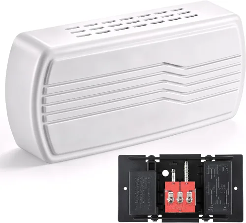 Vista 9 de Timbre de puerta con cable, 16 V 10 VA campana de puerta delantera y trasera, estilo clásico