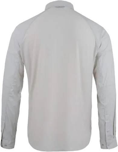 Vista 2 de HUK Camisa Tech Hybrid de manga larga para hombre, con botones de rendimiento