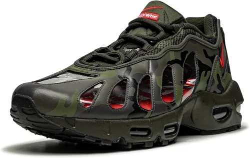 Vista 4 de Nike Hombres Dark ArmySpeed Rojo Claro, 7