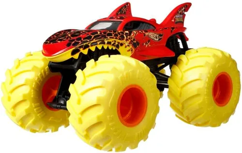 Vista 8 de Hot Wheels - Camiones Monstruo a escala 1:24 - Surtido para niños de 3, 4, 5, 6, 7 y 8 años, gran regalo, camiones de juguete a gran escala