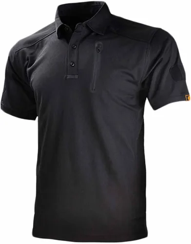Vista 13 de HARGLESMAN Polo táctico de manga corta para hombre (S-3XL)