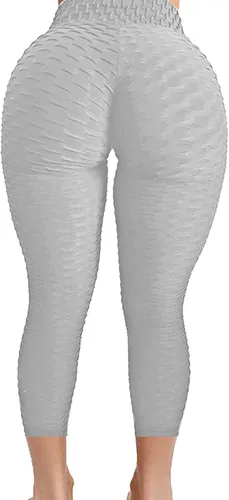 Vista 61 de SEASUM - Pantalones de yoga de cintura alta para mujer, con control de abdomen y realce de glúteos, leggings favorecedores para entrenar y correr