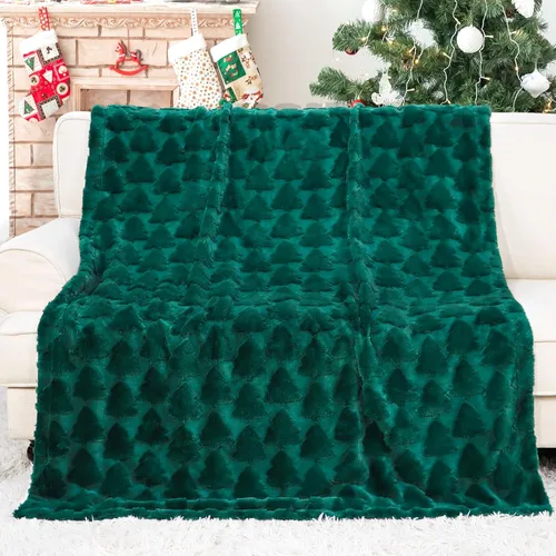 Vista 31 de ZHIKU Manta Cálida de Forro Polar Suave Mantas Manta de Tiro Ligera 40"x50
