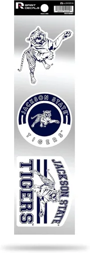 Vista 134 de NCAA - Juego de calcomanías retro Spirit de 3 piezas