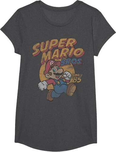 Vista 36 de Super Mario Bros. Desde '85 Camiseta Vintage con Póster' Negro
