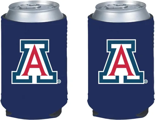 Vista 51 de Kolder College Team - Juego de 2 soportes para latas aislados con el logotipo del equipo (Air Force (Falcons)