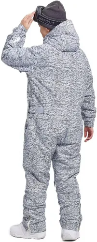 Vista 2 de Womens One Pieces Ski Suits Jumpsuits Snowsuits Snowboard Winter Outdoor Waterproof Jackets