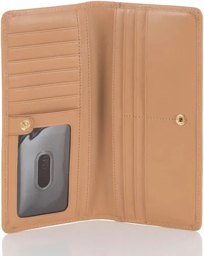 Vista 2 de BRAHMIN Ady Cartera de cuero para mujer Creme Talitha, Crema Talitha