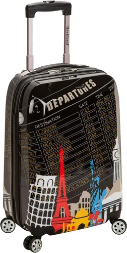 Vista 5 de Rockland Departure Hardside Spinner Wheel Equipaje, juego de 2 piezas (2028), SALIDA, Maleta giratoria extensible Melbourne Hardside