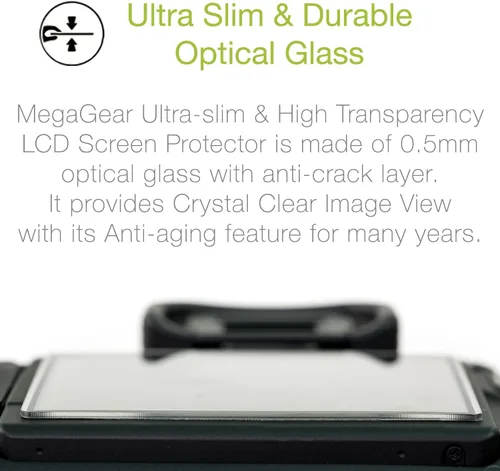 Vista 4 de Megagear Protector de pantalla óptico LCD para el nuevo modelo Canon Canon Sl1 (Canon 100d) Protector de pantalla