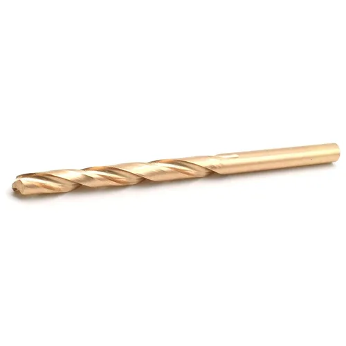 Vista 3 de TMAX Broca sin chispas de 1/4 de pulgada de cobre de bronce berilio, longitud total de 3-7/8 pulgadas, longitud de trabajo de 2 pulgadas, seguridad