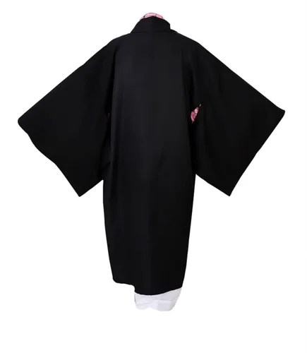 Vista 2 de Nezuko - Disfraz de cosplay para adultos, conjunto completo de kimono de Halloween para mujer