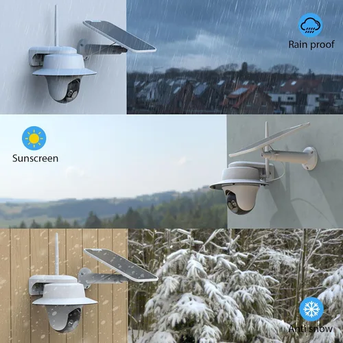 Vista 4 de Cubierta de lluvia para cámaras de seguridad Reolink, compatible con modelos Argus PT 5MP/2K, 4MP/2K, 3MP, 4K/8MP, Go PT Ultra