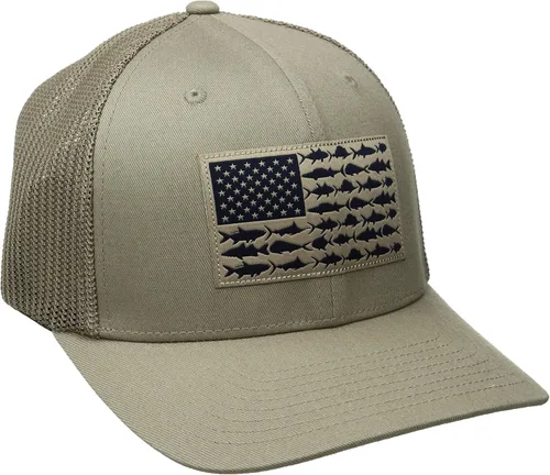 Vista 43 de Columbia Gorra de Béisbol de Malla con Logotipo PFG Unisex para Adultos