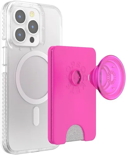 Vista 8 de Cartera para teléfono PopSockets con patada expandible, tarjetero para teléfono - Negro