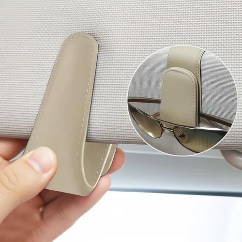 Vista 4 de EldHus Soporte para Gafas de Sol de Coche para Visera, Clip Magnético Soporte para Gafas de Coche, Soporte Universal para Gafas de Sol y Gafas